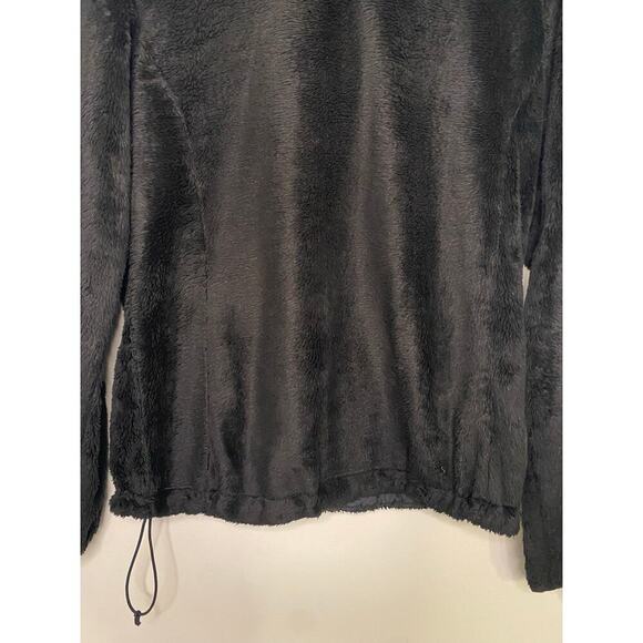 The North Face Women’s Black Osito Full Zip Fleece Jacket Coat Small Hiking - Picture 11 of 16